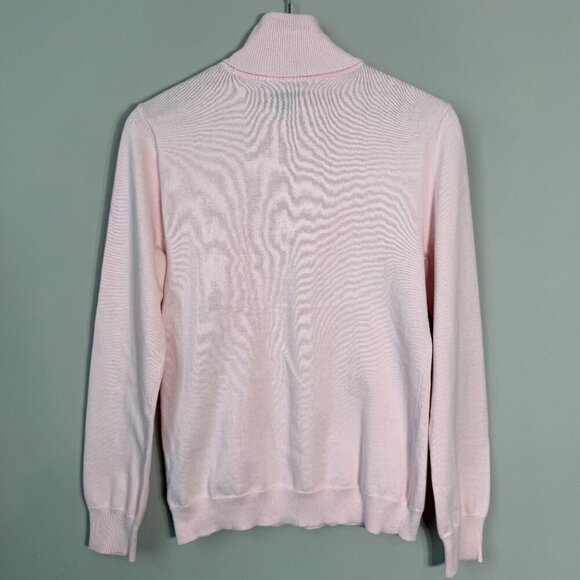 NWOT Lauren Ralph Lauren Knit Turtleneck Sweater Pullover Women's Small Pink - Picture 9 of 12